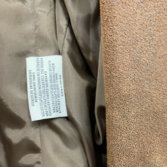 Levi’s Genuine Leather Jacket, 2xl. Worn ONCE! - Picture 2 of 2